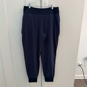 Athleta Blue Lined Joggers